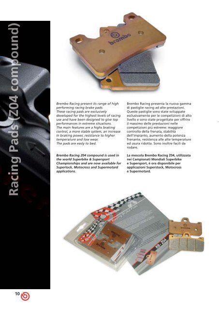 Catalogo Brembo Z04 - Motorquality