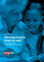 Dialoog tussen jong en oud - Zorgnet Vlaanderen