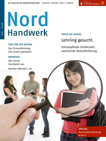 www.hbzv.com oder bei Tanya Kumst, Telefon ... - Nord-Handwerk