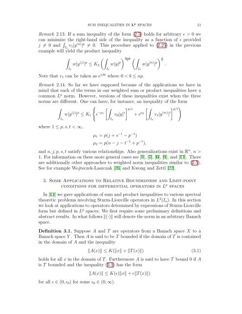 Some weighted sum and product inequalities in L^ p spaces and ...