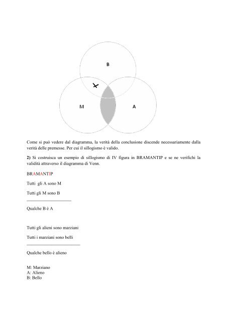 Esercitazioni di Logica