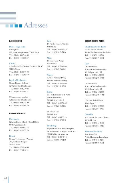 Rapport annuel 2002 - GFI Informatique