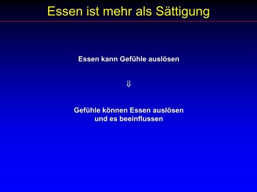 Wir essen immer noch zu fett und - Ever - Dr. med. Jürg Eichhorn