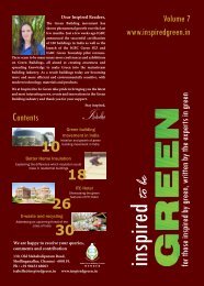 Dear Inspired Readers - Inspired to be Green