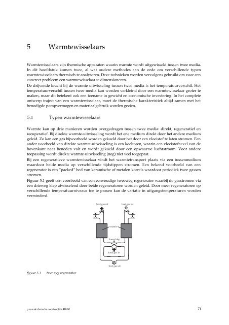 Procestechnische constructies