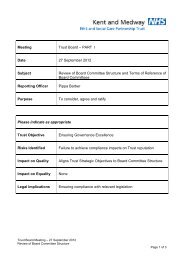 Review of Board committee Structure and Terms of Reference of ...