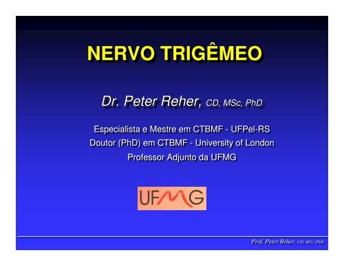 Nervo TrigÃªmeo - ICB - UFMG