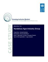 Iran Kandelous 2011 - Growing Inclusive Markets