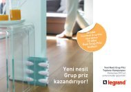 Yeni nesil Grup priz kazandÄ±rÄ±yor! - Legrand