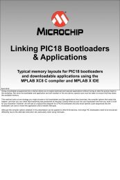 Linking PIC18 Bootloaders and Application - Microchip