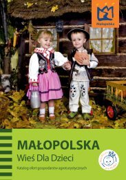 Pobierz katalog ofert gospodarstw agroturystycznych - MaÅopolska ...