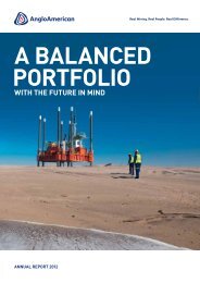 Anglo American Annual Report 2012