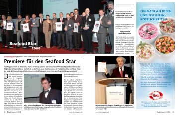 Premiere für den Seafood Star