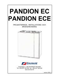 Pandion EC(E) - Enervent