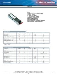 622 Mbps SFP Transceiver - Source Photonics