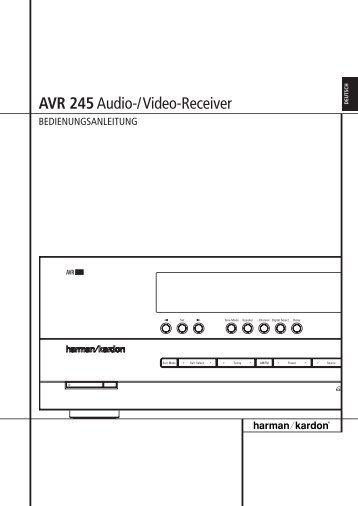 AVR 245Audio-/Video-Receiver - Harman Kardon