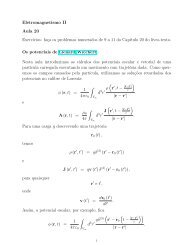 Eletromagnetismo II Aula 20 ExercÃ­cios: faÃ§a os problemas ... - IFSC