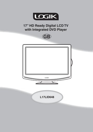 17” HD Ready Digital LCD TV with Integrated DVD Player - KnowHow