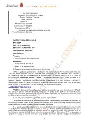 ANTECEDENTES DE HECHO - Centro de Mediación del ICAV