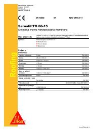 Sarnafil TG 66-15 - Sika Croatia