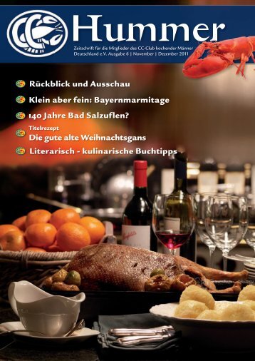 Download dieser Ausgabe (PDF, 3 MB) - CC-Club kochender Männer