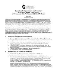 Guidelines for Appointment and Promotion of Clinician-Teacher ...