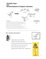 Synthetic Dyes and the Development of Organic Chemistry