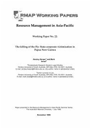 Working Paper 1999/22 - ANU - Digital Collections - Australian ...