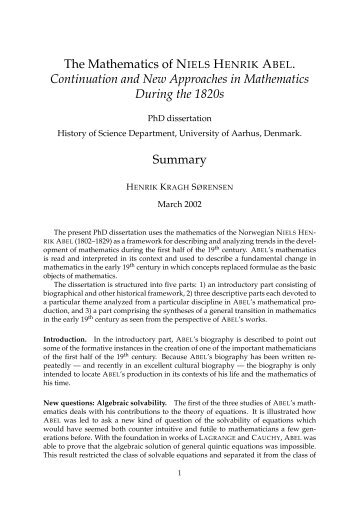 dissertation home page