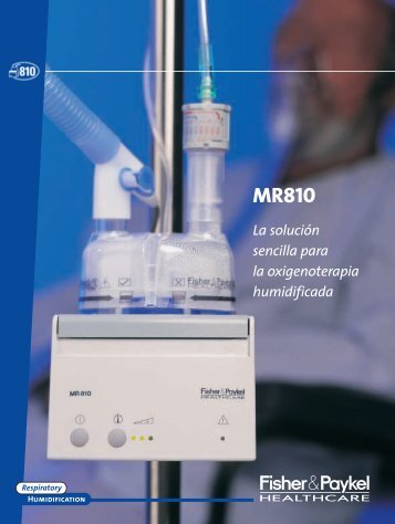 Sistema de oxigenoterapia humidificada MR810