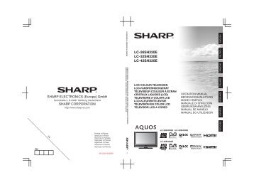 LC-26/32/42SH330E Operation-Manual GB