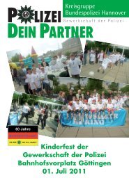 Kreisgruppe Bundespolizei Hannover Kinderfest der Gewerkschaft ...