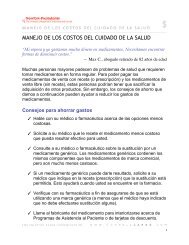 manejo de los costos del cuidado de la salud - CornellCARES.com