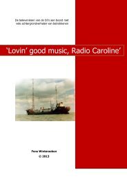 'Lovin' good music, Radio Caroline' - HansKnot.com