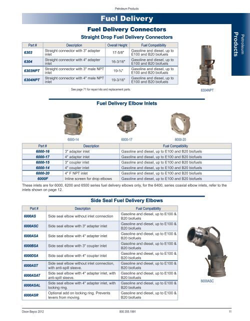 Dixon Bayco 2012 - national petroleum equipment