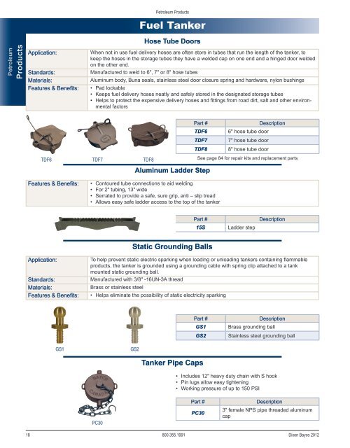 Dixon Bayco 2012 - national petroleum equipment