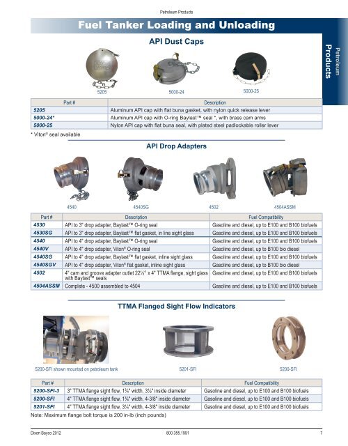 Dixon Bayco 2012 - national petroleum equipment