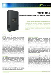 THEIA HE-t - Sonnendeal