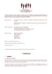 1 PROCES VERBAL CONSEIL D'ADMINISTRATION DU 5 ... - CDG38