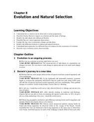 1 Evolution is an ongoing process - W.H. Freeman