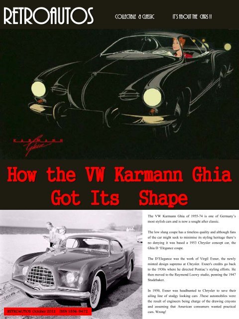 How The Karmann Ghia Got Its Shape.pdf - RetroAutos