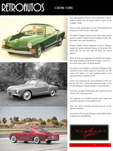 How The Karmann Ghia Got Its Shape.pdf - RetroAutos