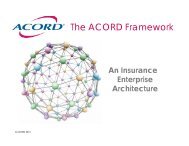 Information Model - Acord