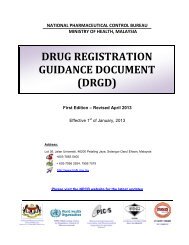 DRUG REGISTRATION GUIDANCE DOCUMENT (DRGD) - BPFK