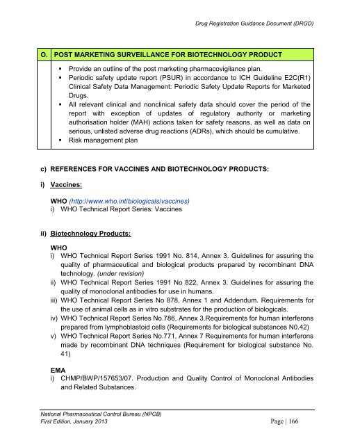 DRUG REGISTRATION GUIDANCE DOCUMENT (DRGD) - BPFK