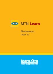 Grade 10 Mathematics - Department of Basic Education