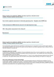 Newsletter QS December 2006 - EMG Automation GmbH