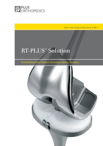 RT-PLUSTM Solution - Plus Orthopedics