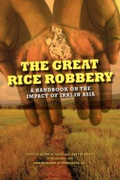 The great rice robbery - First - PAN AP