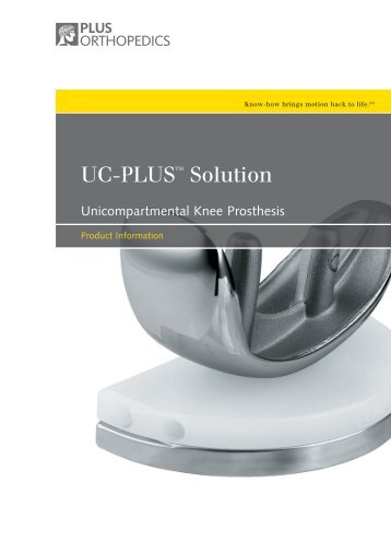 UC-PLUSTM Solution - Plus Orthopedics